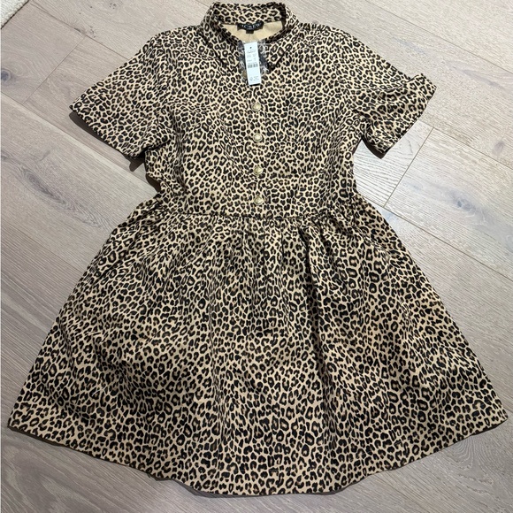 J Crew Leopard dress. NWT - Picture 2 of 2